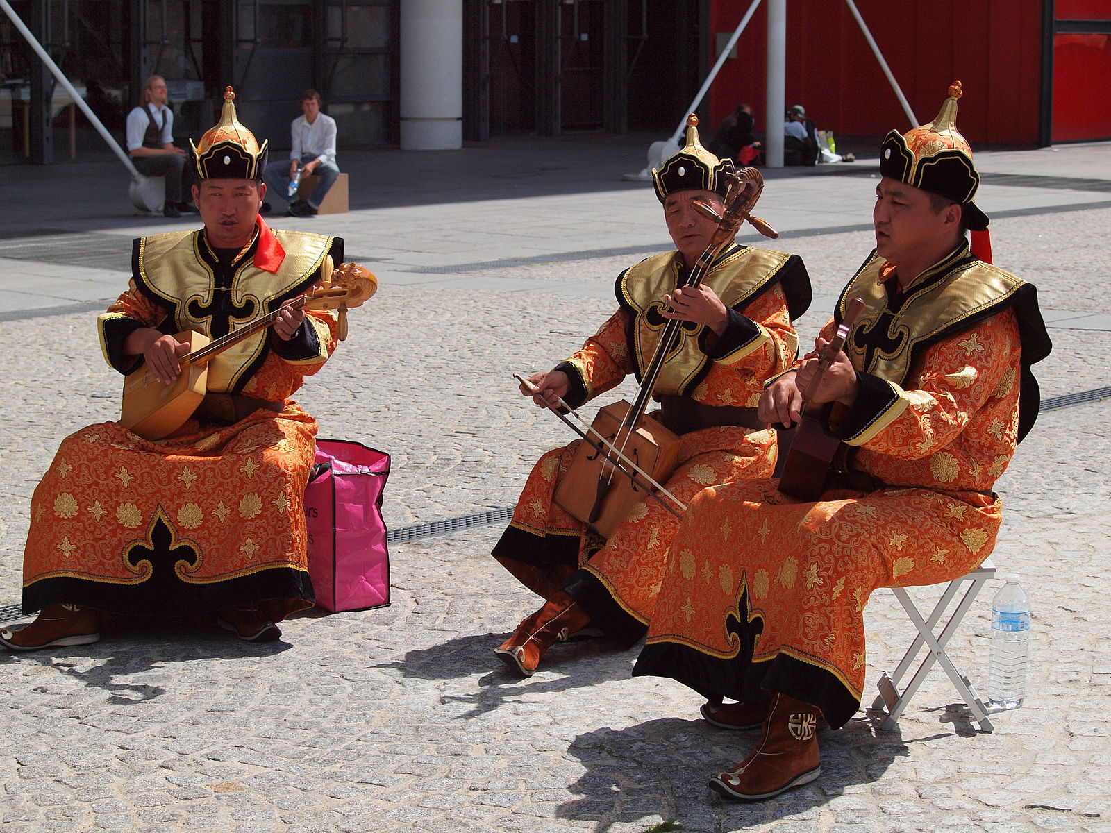 Mongolian musicians